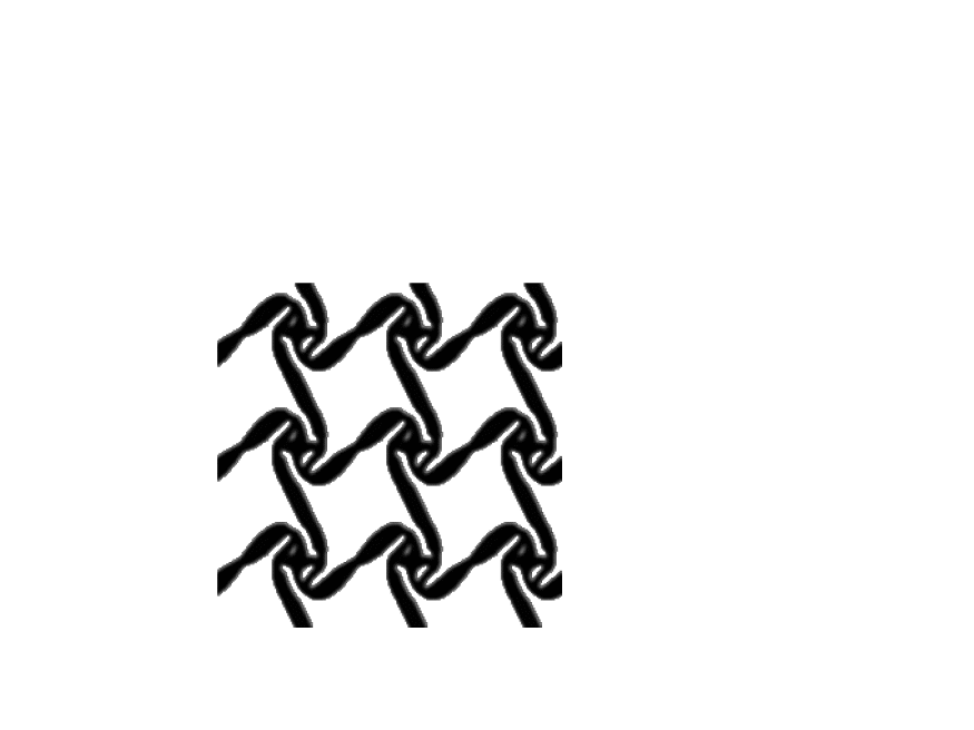Case (b): Large Stretch Ratio: animation of the deforming microstructure