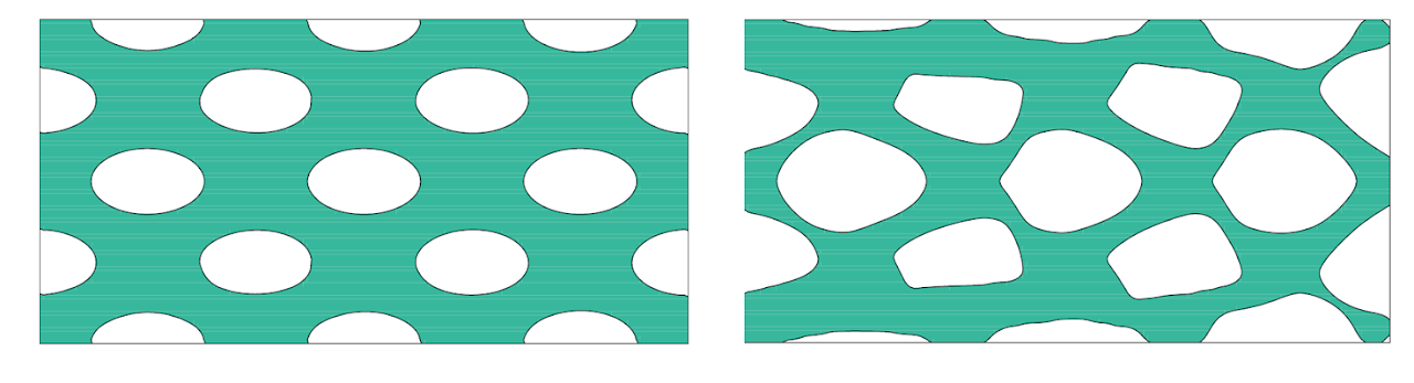 Optimized periodic metamaterial microstructures
